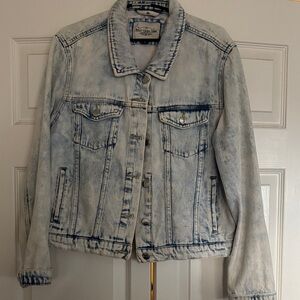 Acid Wash Denim Jacket